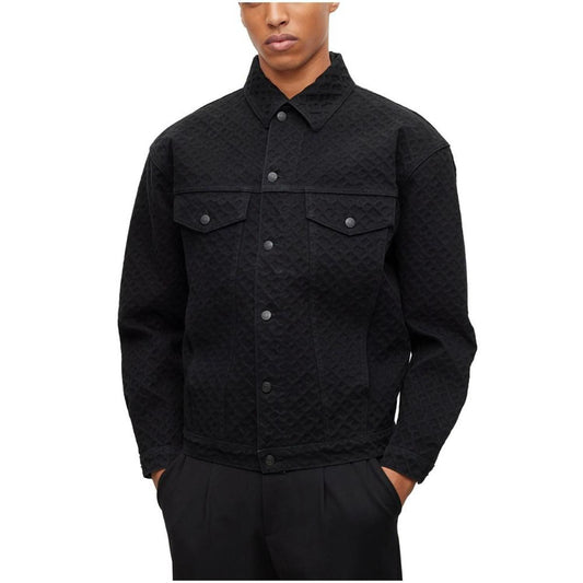 Men's Monogram-Embossed Regular-Fit Jacket