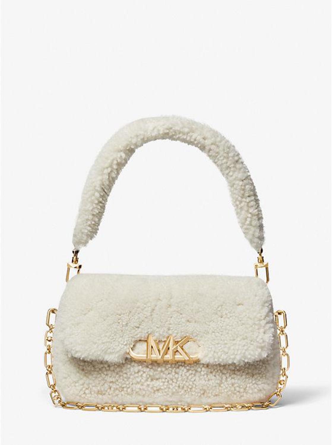 Parker Medium Shearling Shoulder Bag