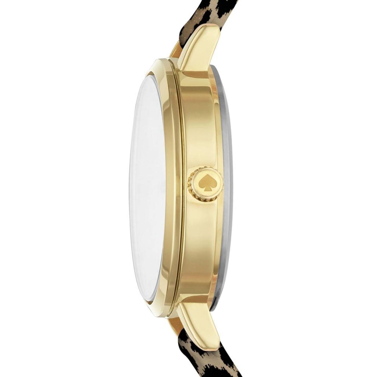 kate spade new york women's metro three-hand, gold-tone alloy watch