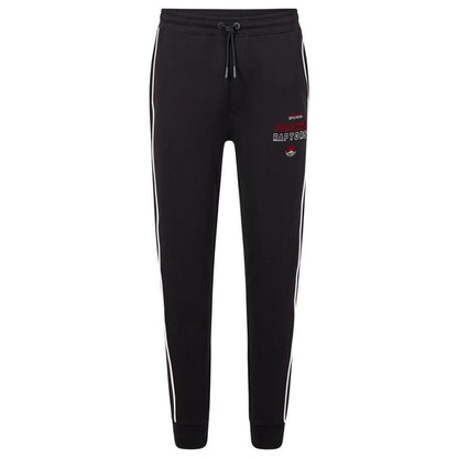 Men's Boss NBA Flock-Print Logo Tracksuit Bottoms