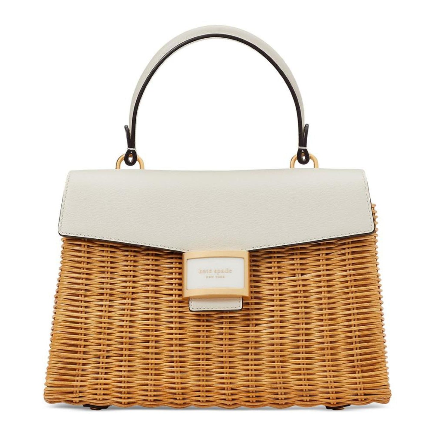 Katy Wicker Small Top Handle Satchel