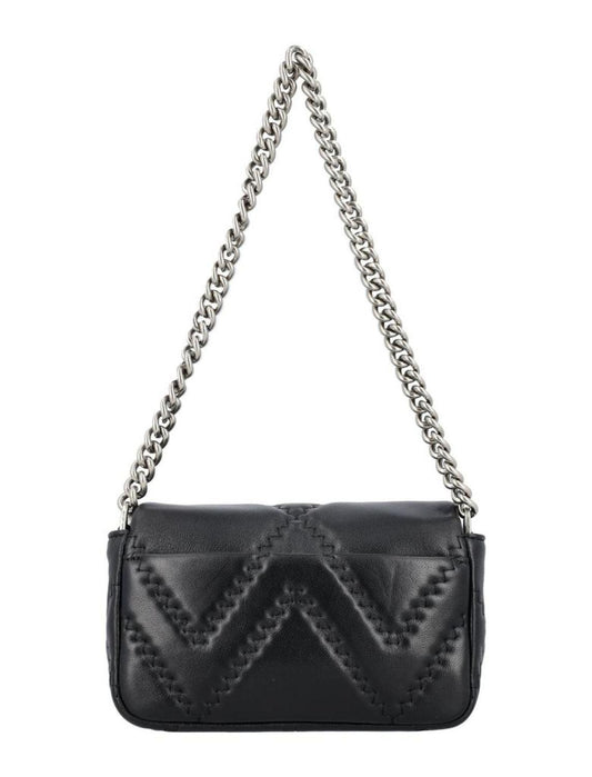 Marc Jacobs Logo Plaque Quilted Shoulder Bag