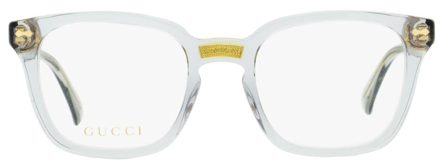 Gucci Unisex  Eyeglasses GG0184O 005 Transparent Gray 50mm