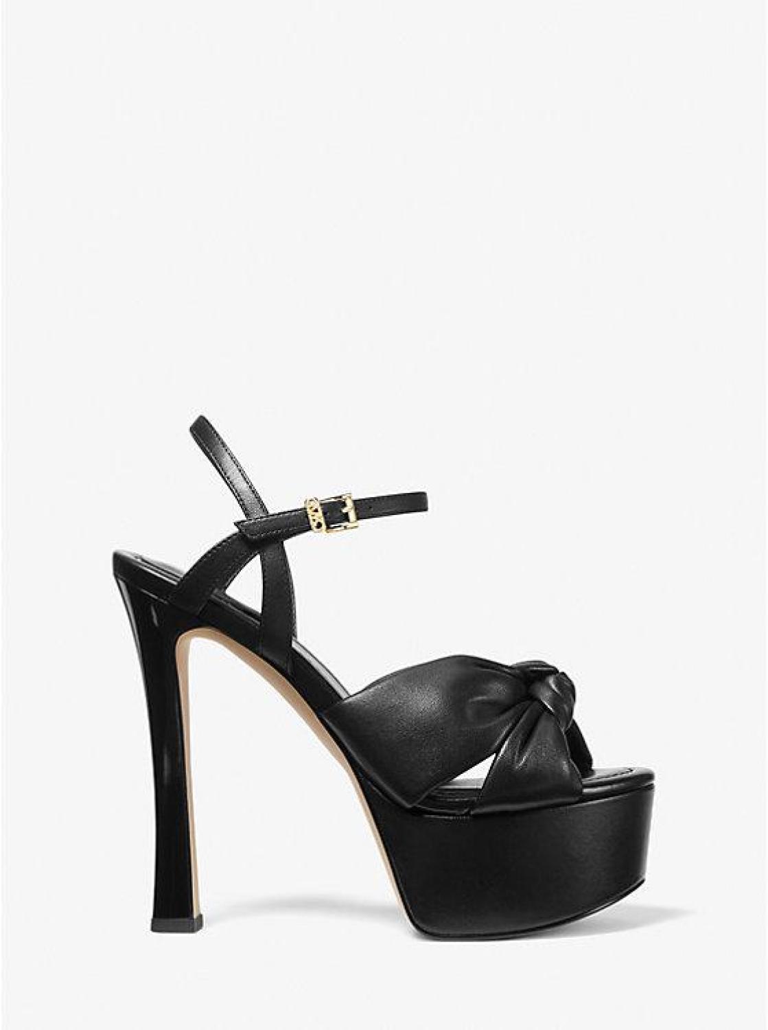 Elena Leather Platform Sandal