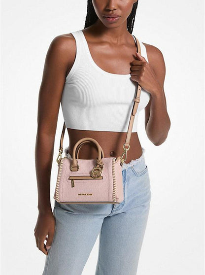 Carine Extra-Small Signature Logo Satchel