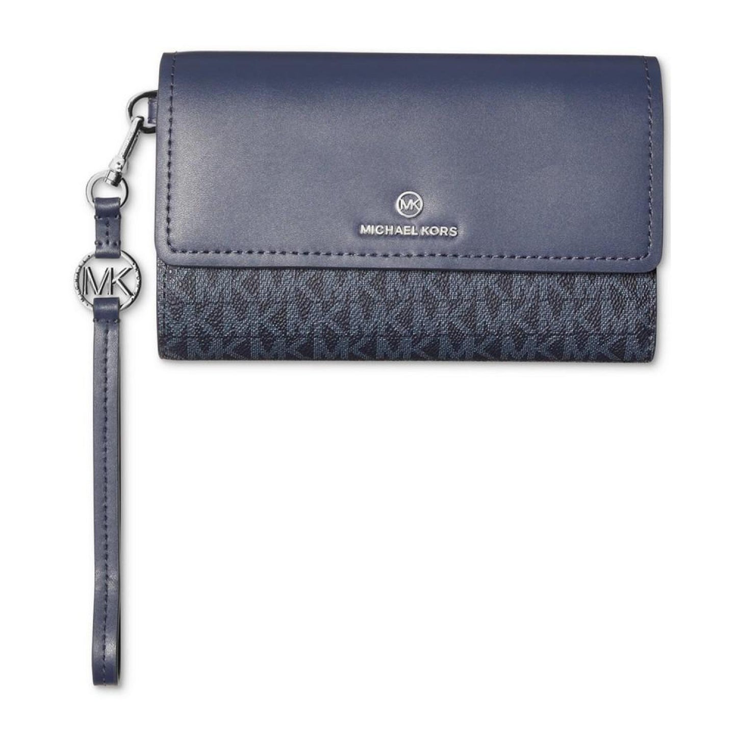 Logo Jet Set Charm Flap Wristlet