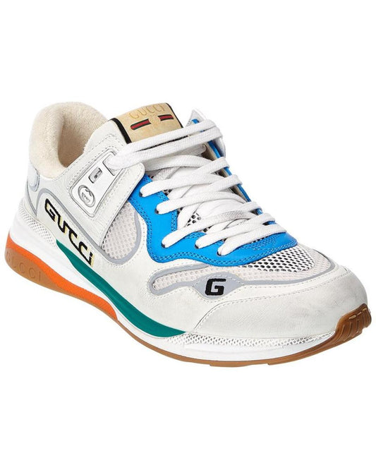 Gucci Ultrapace Leather & Mesh Sneaker