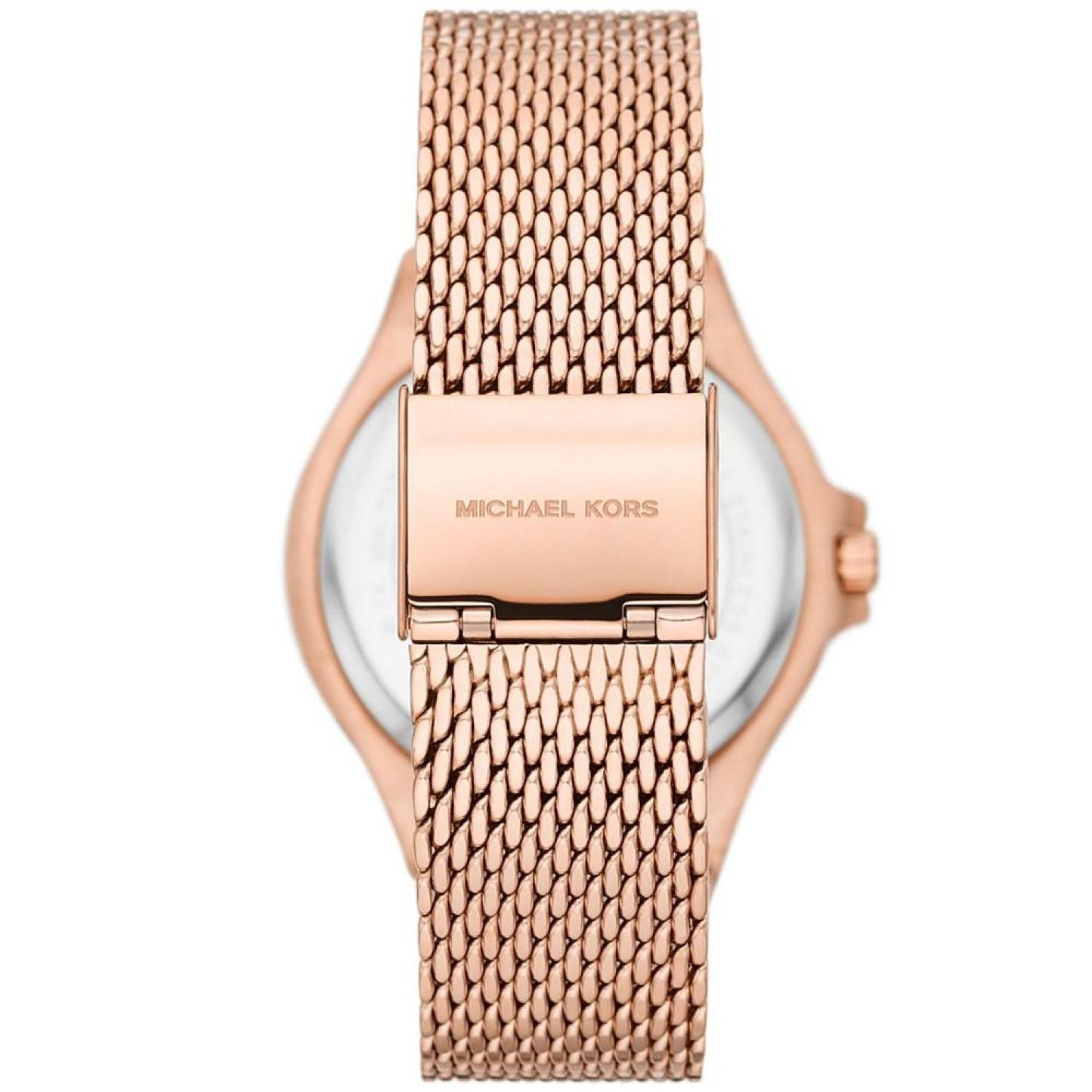 Women's Lennox Three-Hand Rose Gold-Tone Stainless Steel Bracelet Mesh Watch, 37mm