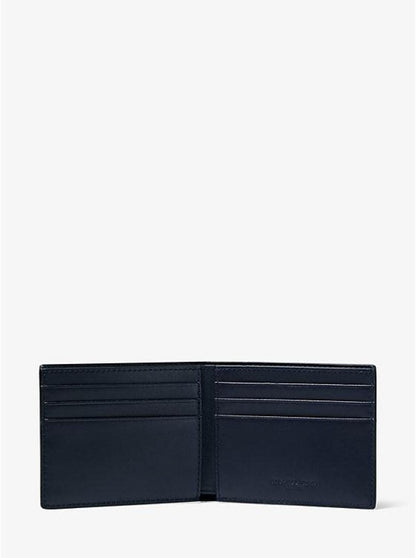 Logo Slim Billfold Wallet With Keychain