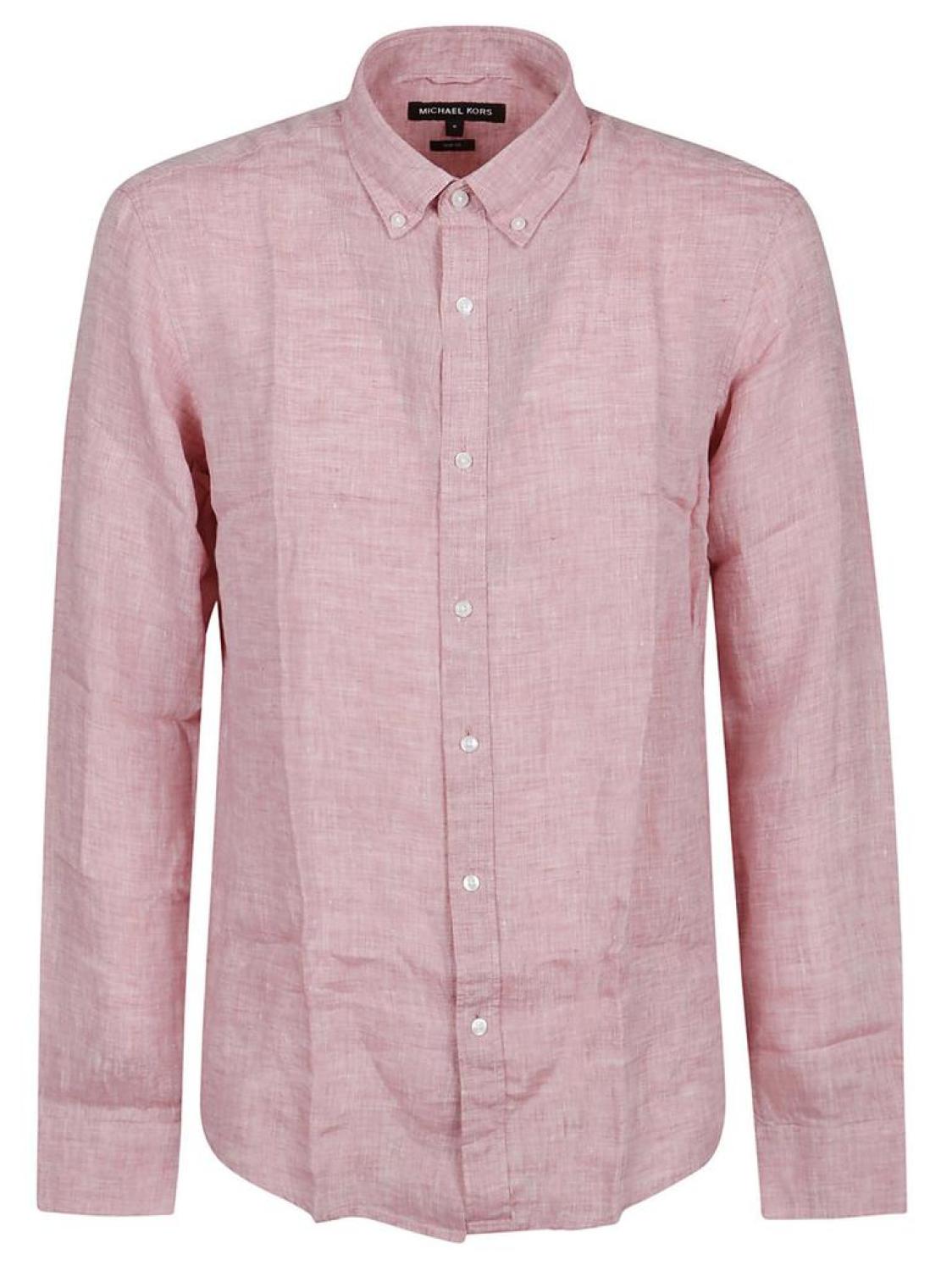 Michael Kors Slim Fit Long-Sleeved Shirt