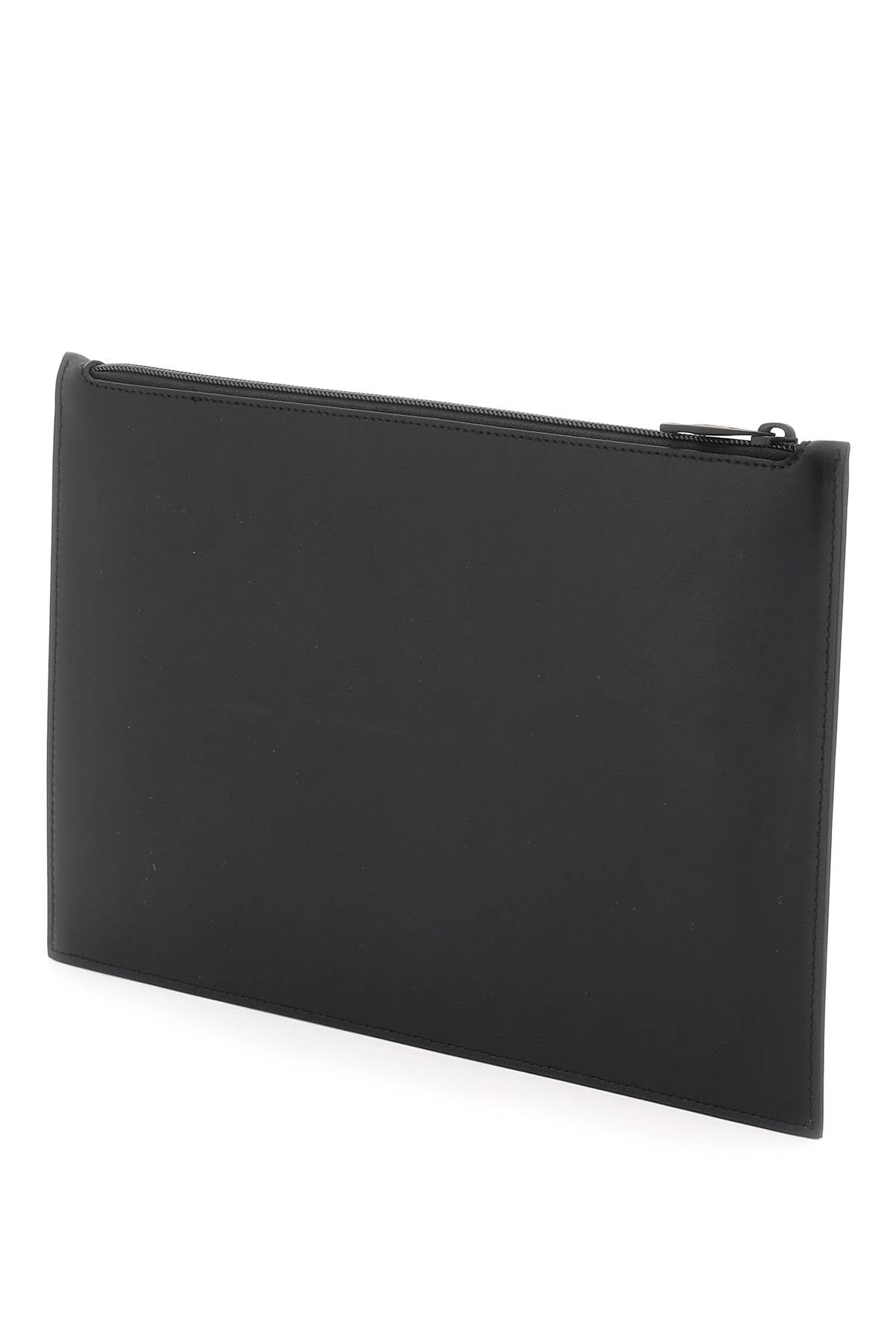 Alexander mcqueen graffiti flat pouch