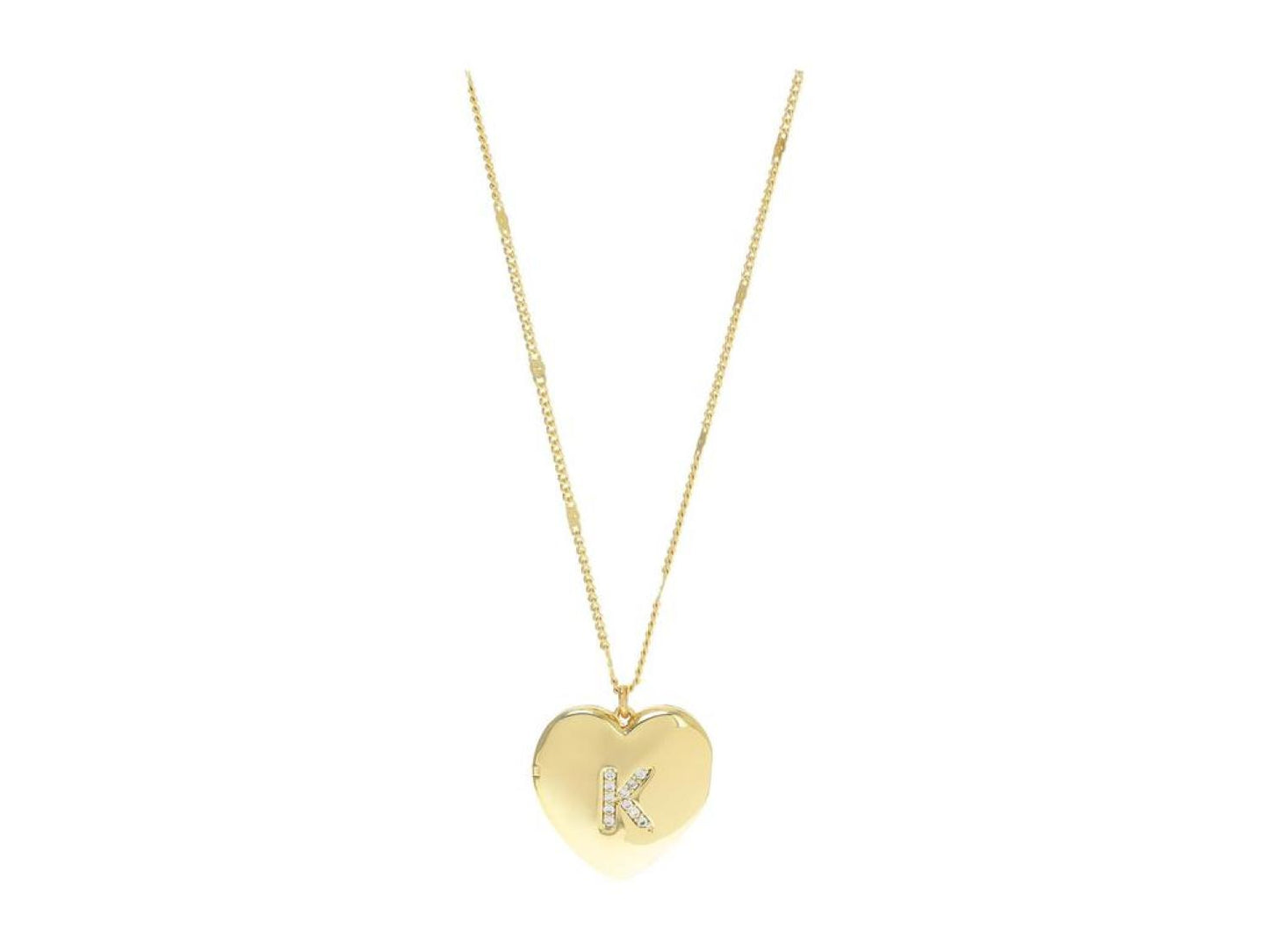 K Heart Locket