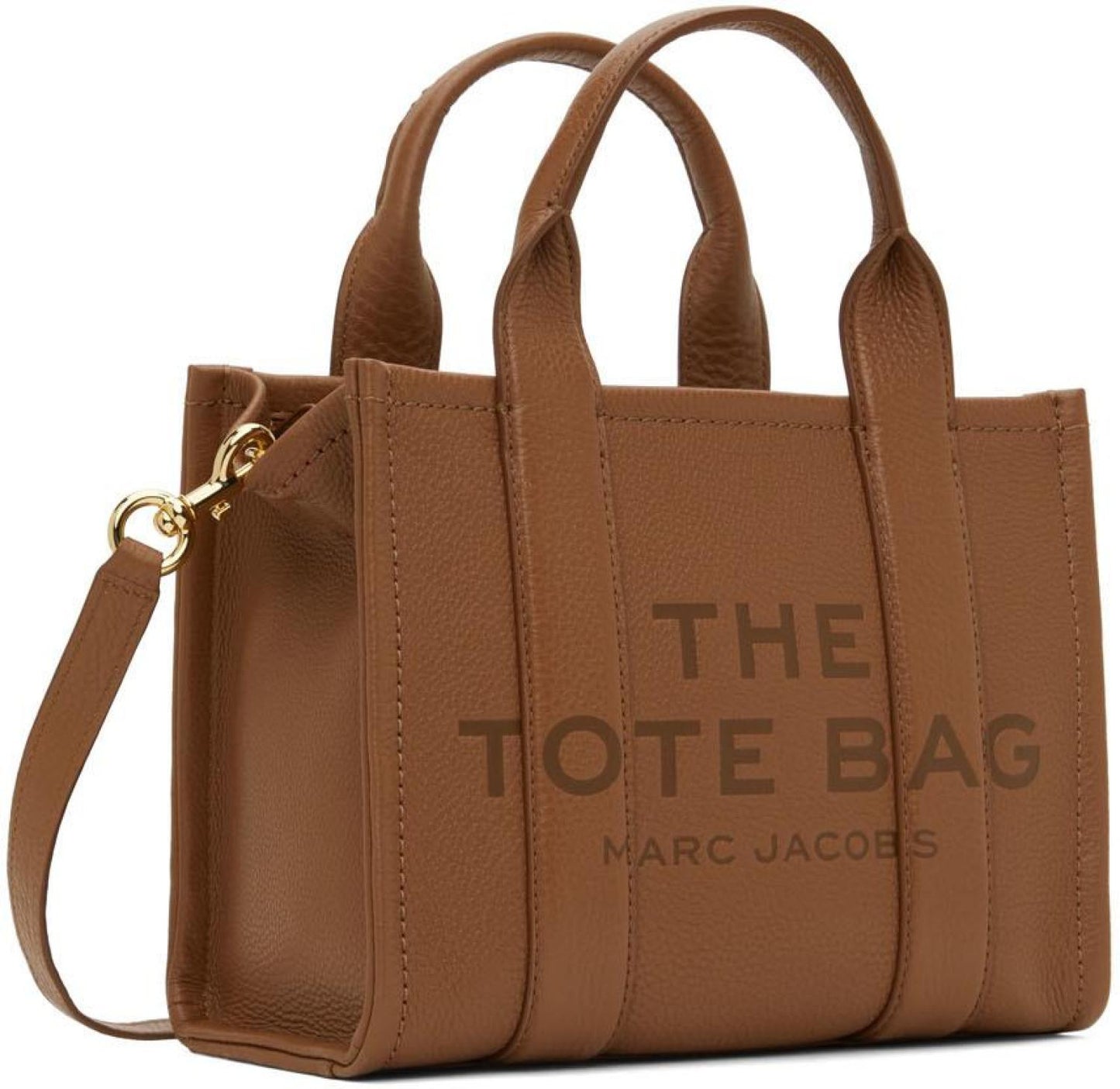 Brown 'The Mini Leather Tote Bag' Tote