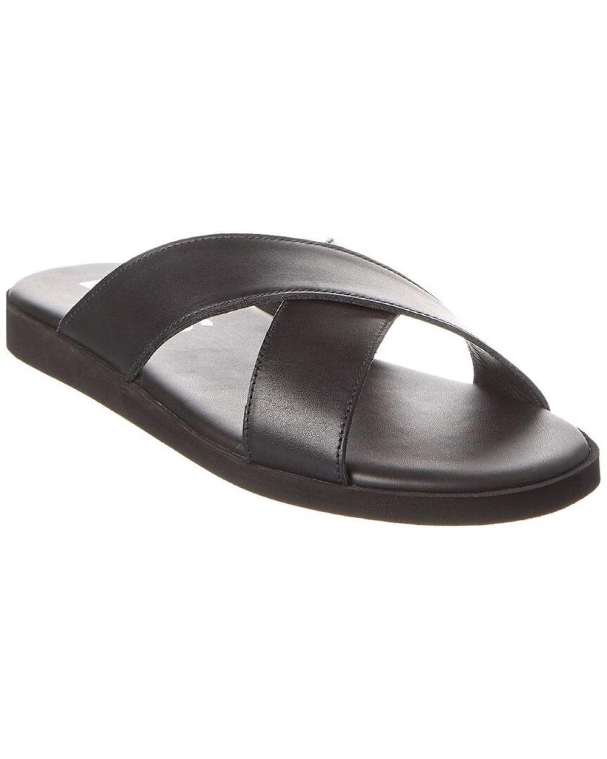 Hugo Boss Darrel Leather Slide