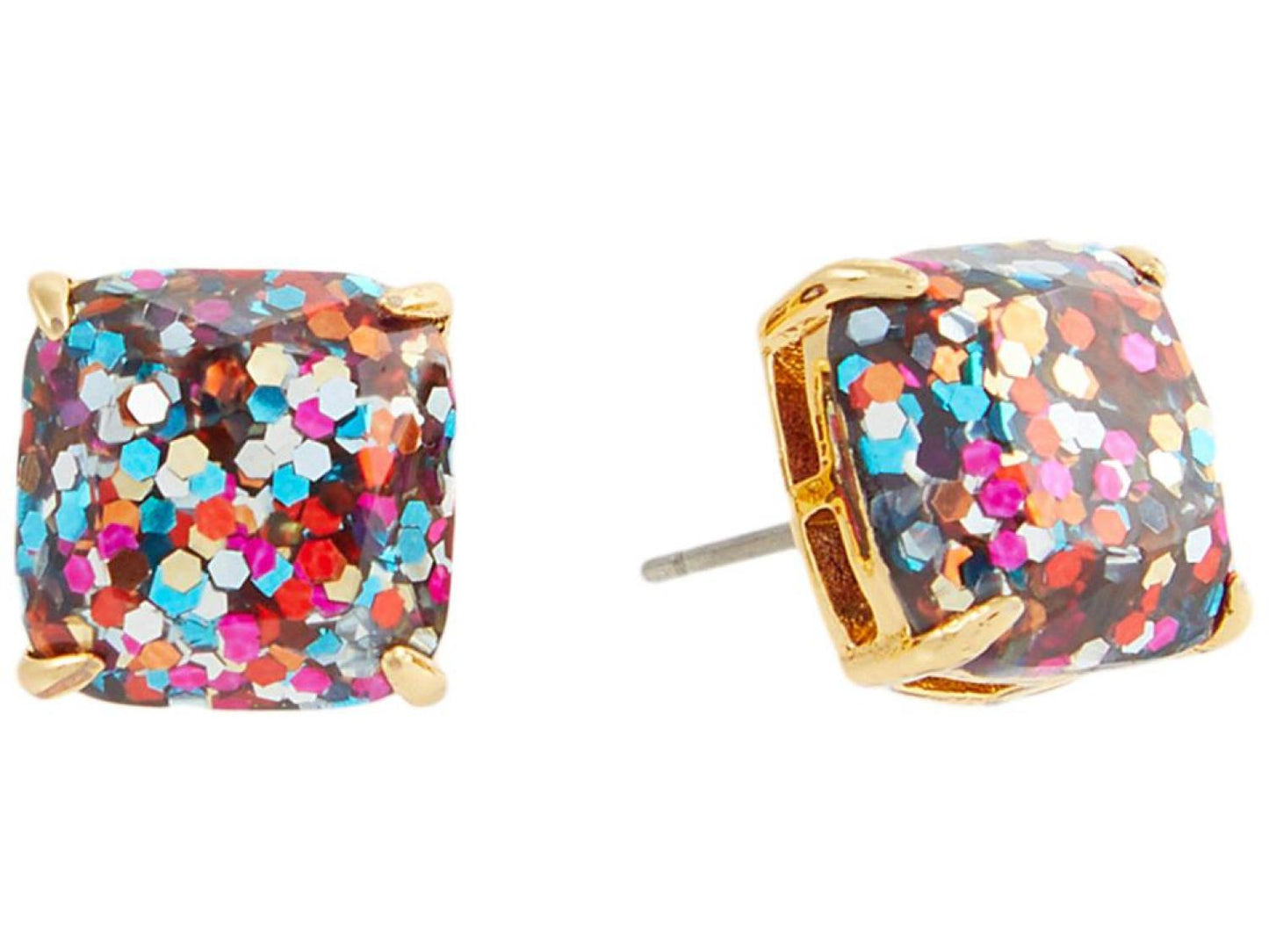 Mini Small Square Studs Earrings