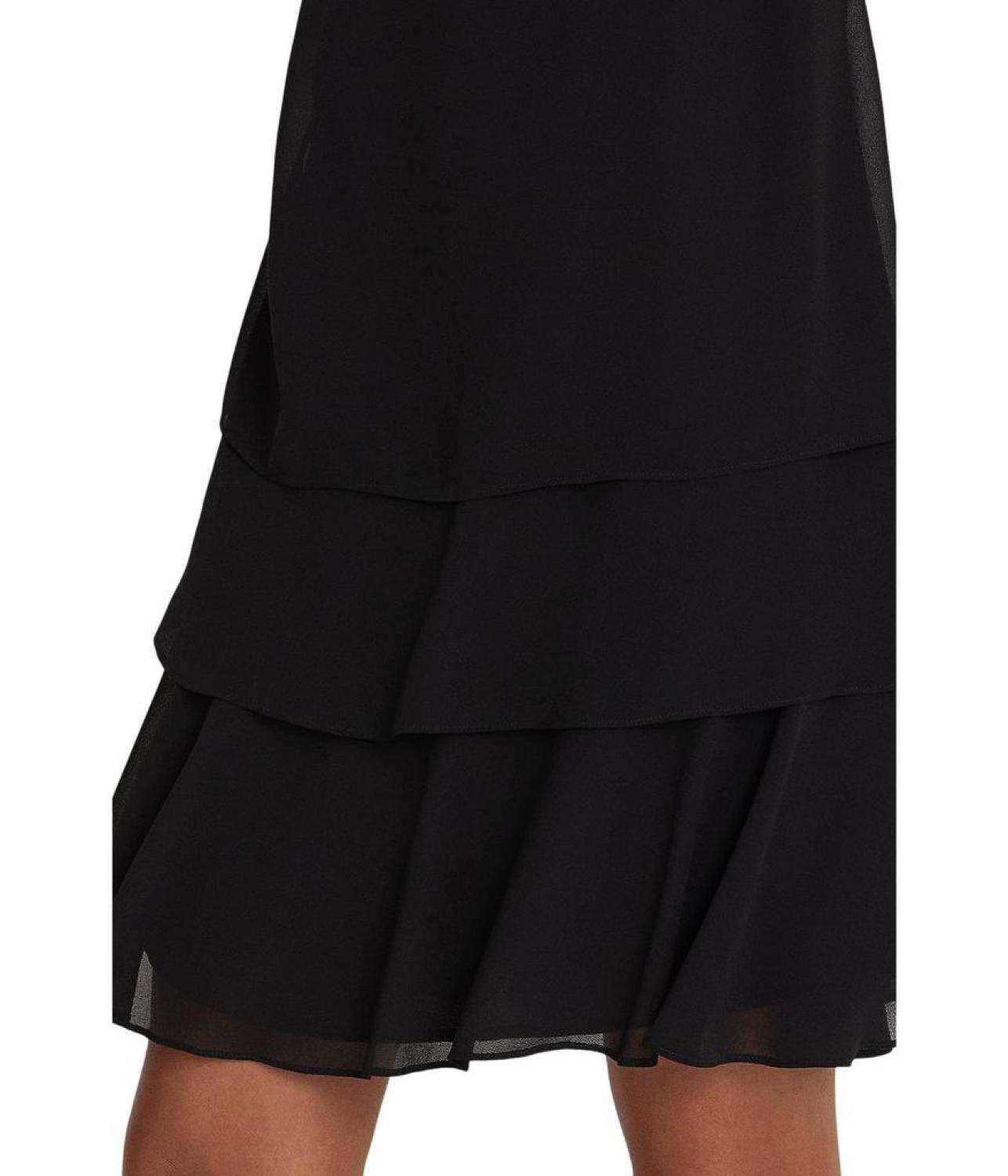 Crinkle Georgette Shift Dress