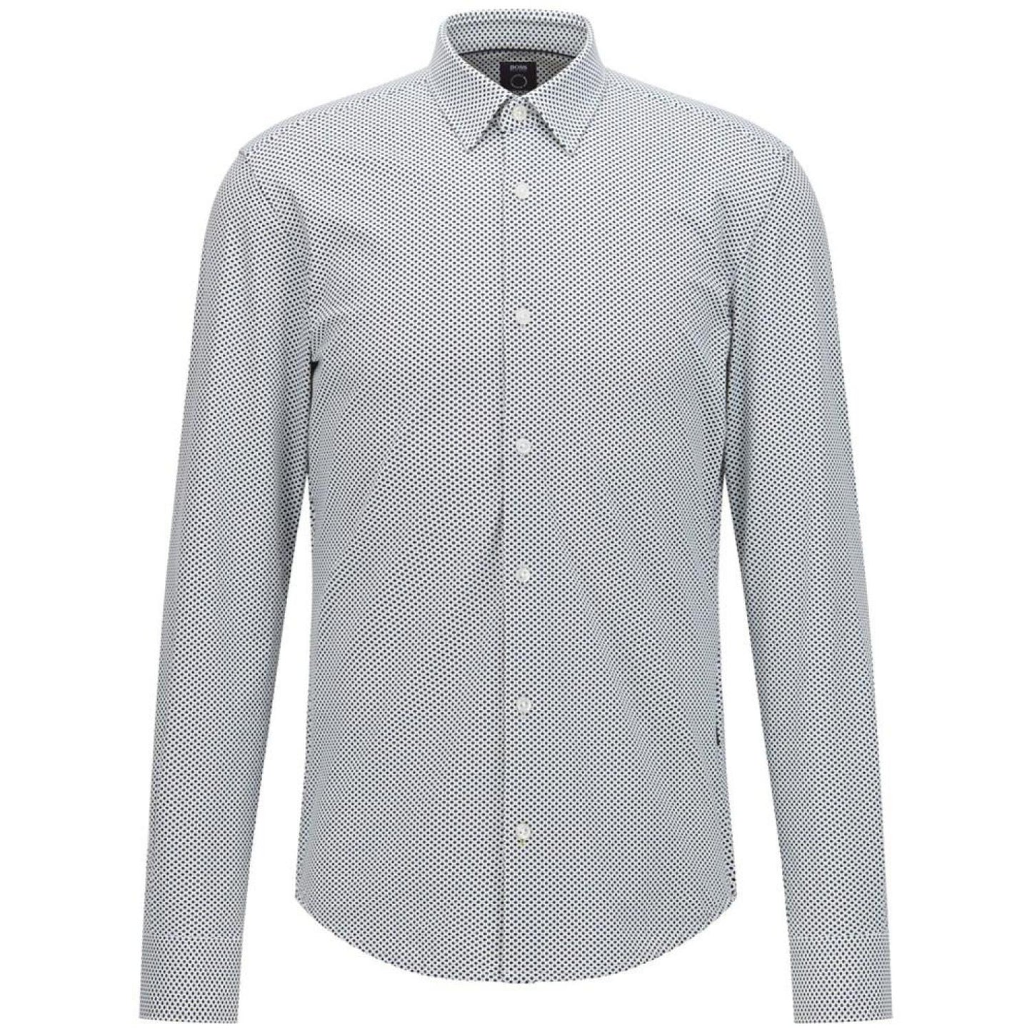 Men's Slim-Fit Pattern Shirt