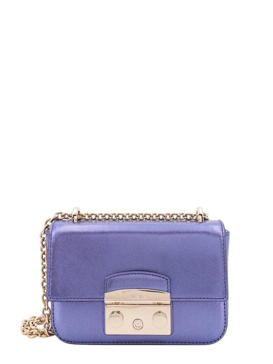 Furla Metropolis Fold-Over Mini Crossbody Bag