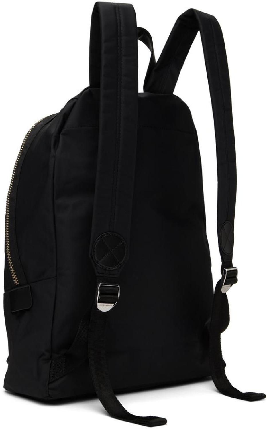 Black Large Biker Backpack