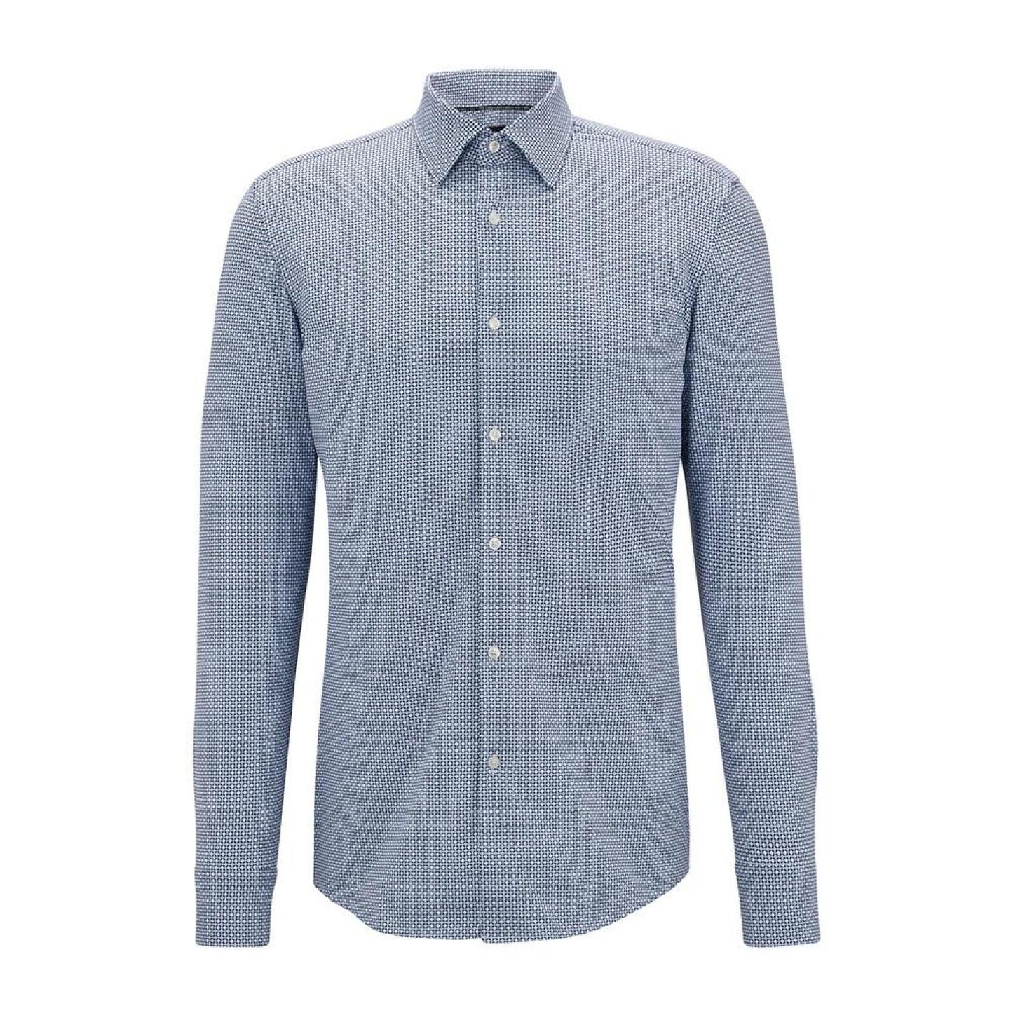 Men's Slim-Fit Performance-Stretch Jersey Shirt