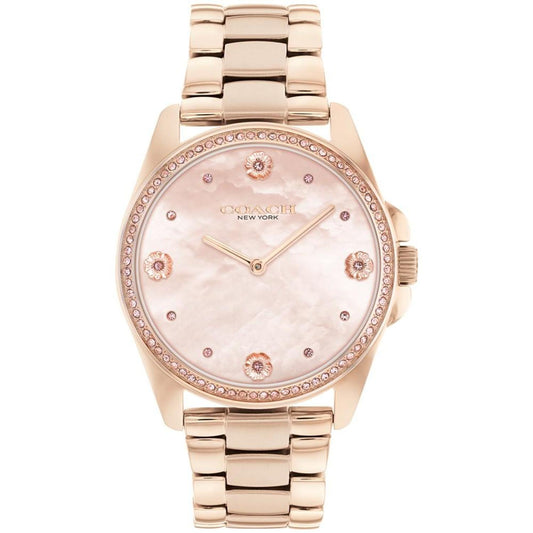 Women's Greyson Quartz Rose Gold-Tone Stainless Steel Bracelet Watch 36mm