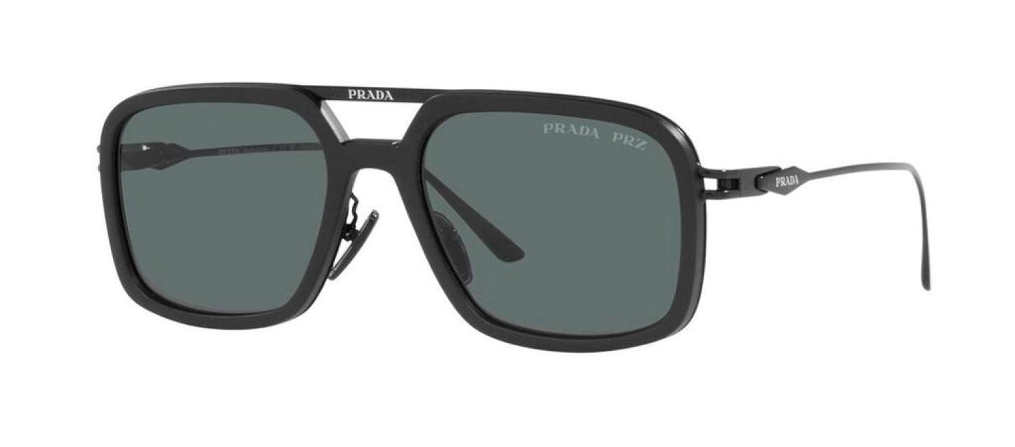 Prada PR 57ZS 1BO5Z1 Navigator Polarized Sunglasses