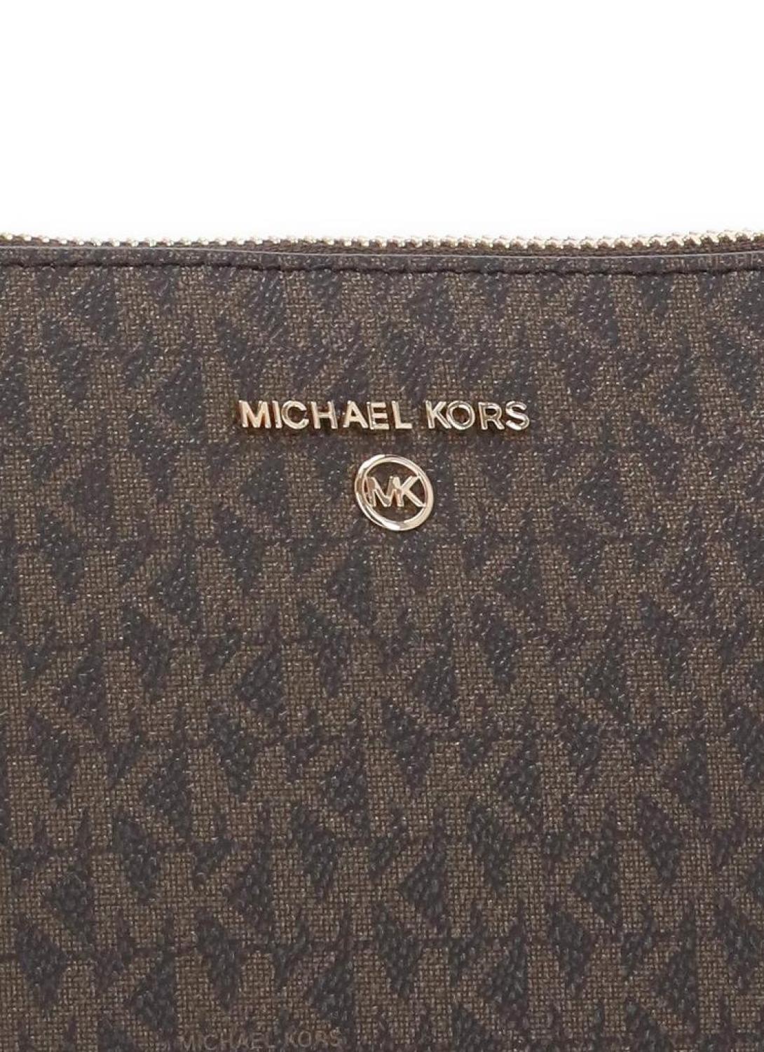 Michael Michael Kors Dome Logo Plaque Large Crossbody Bag