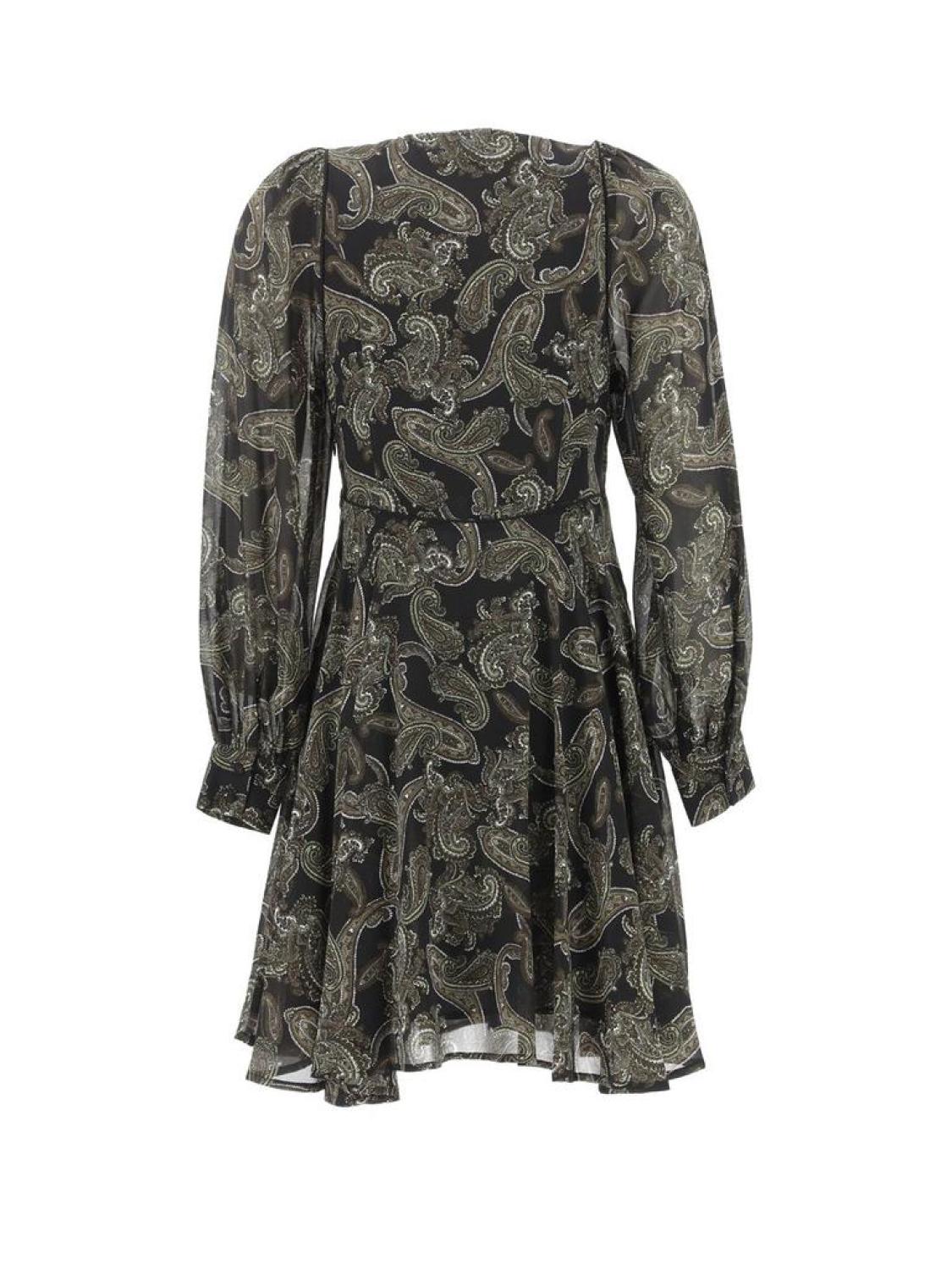 Michael kors cheap paisley print dress