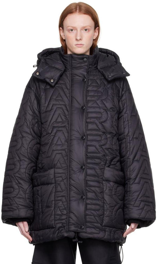 Black 'The Monogram' Down Jacket