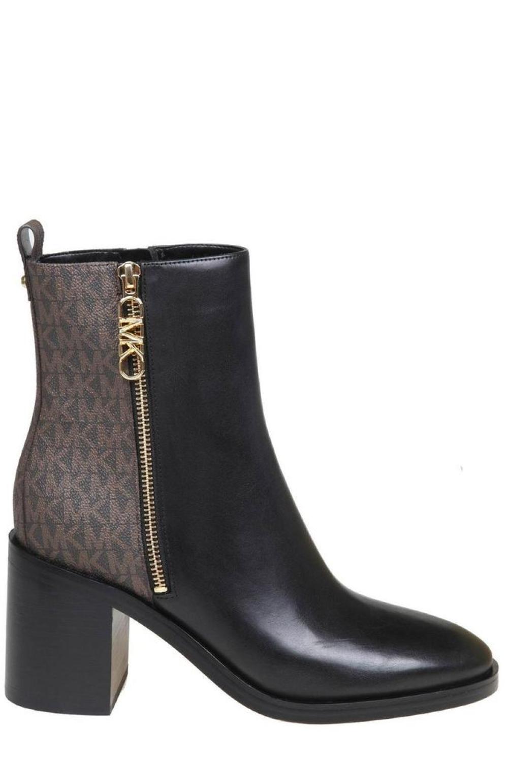 Michael Michael Kors Regan Side Zipped Ankle Boots