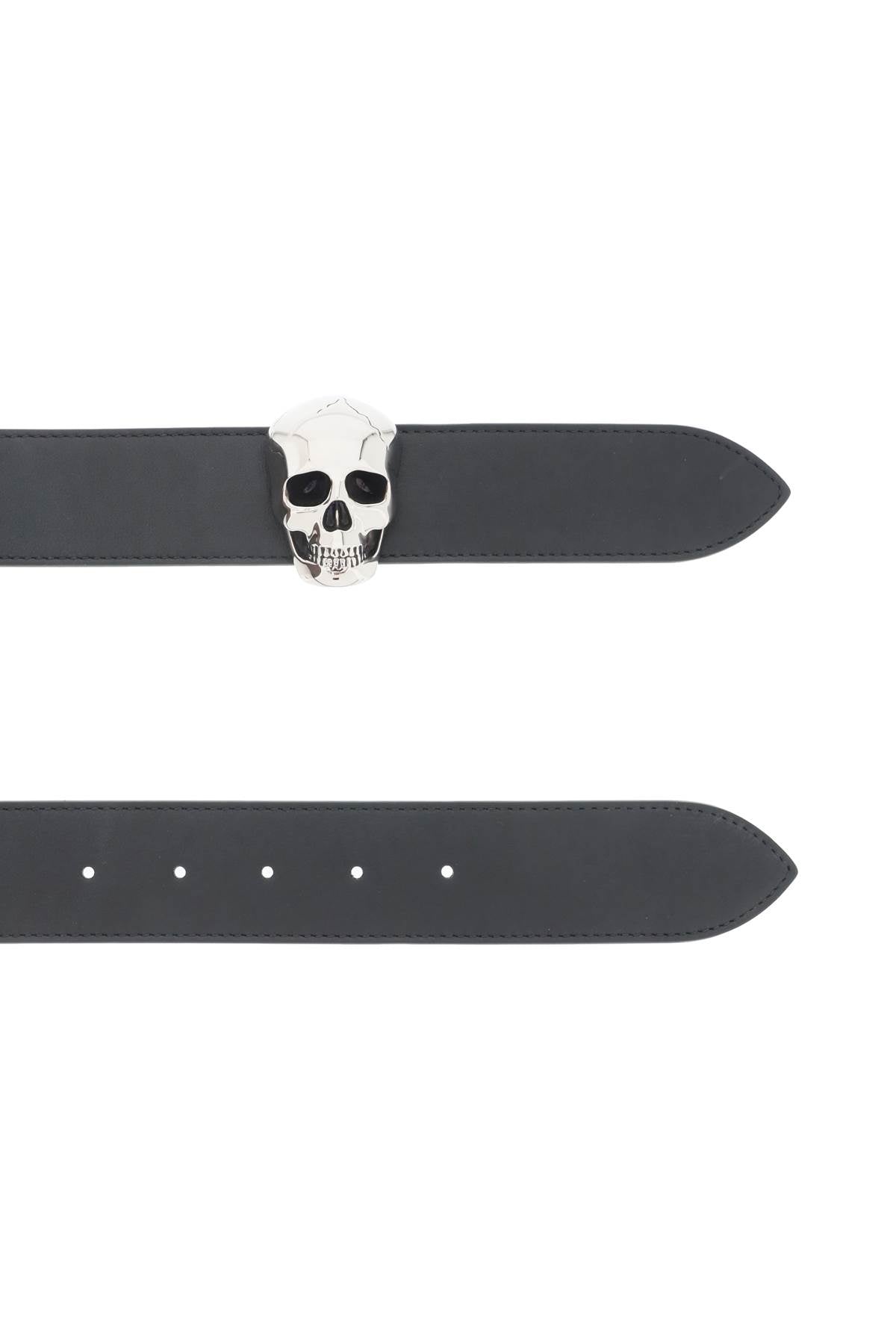 Alexander mcqueen skull 3d belt