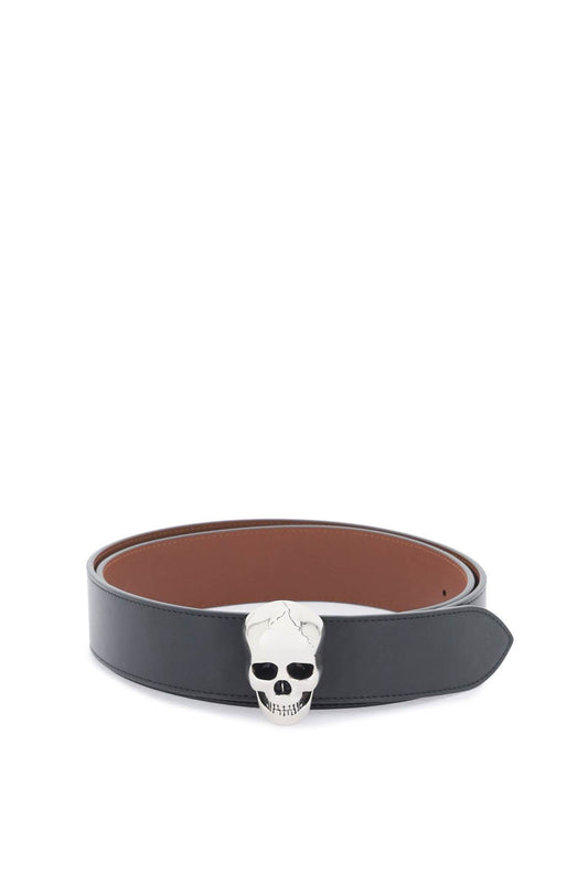 Alexander mcqueen skull 3d belt