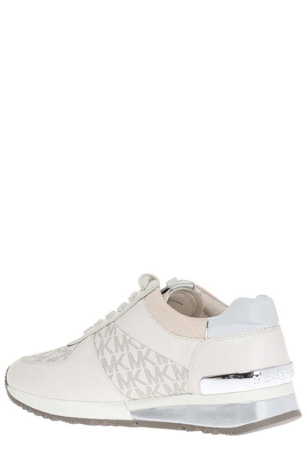 Michael Michael Kors Monogram Patterned Lace-Up Sneakers