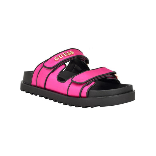 Women's Fabulonn Two Strap Fabric Slide-on Sandals