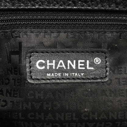 Chanel Lune  Leather Shoulder Bag (Pre-Owned)