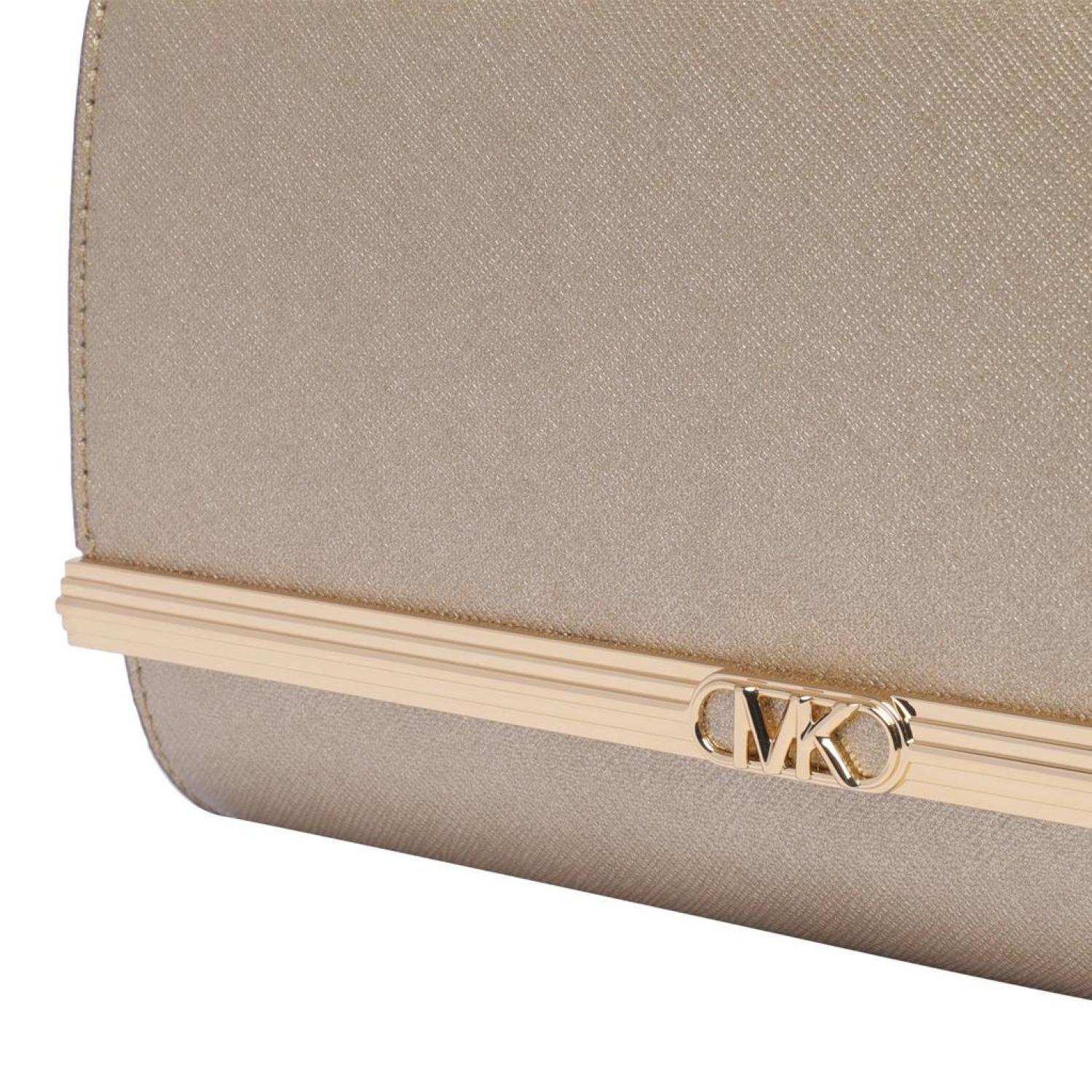 Michael kors hot sale metallic clutch