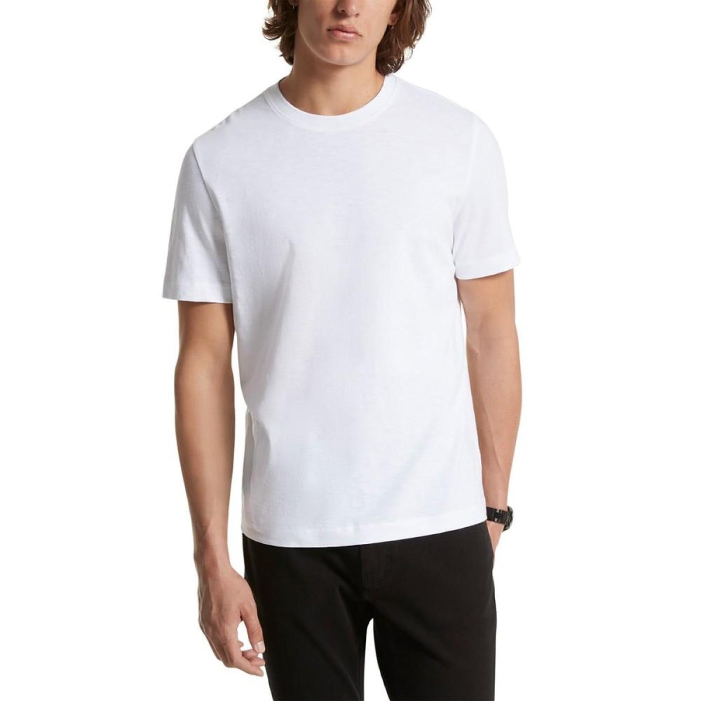 Men's Refine Textured Crewneck T-Shirt