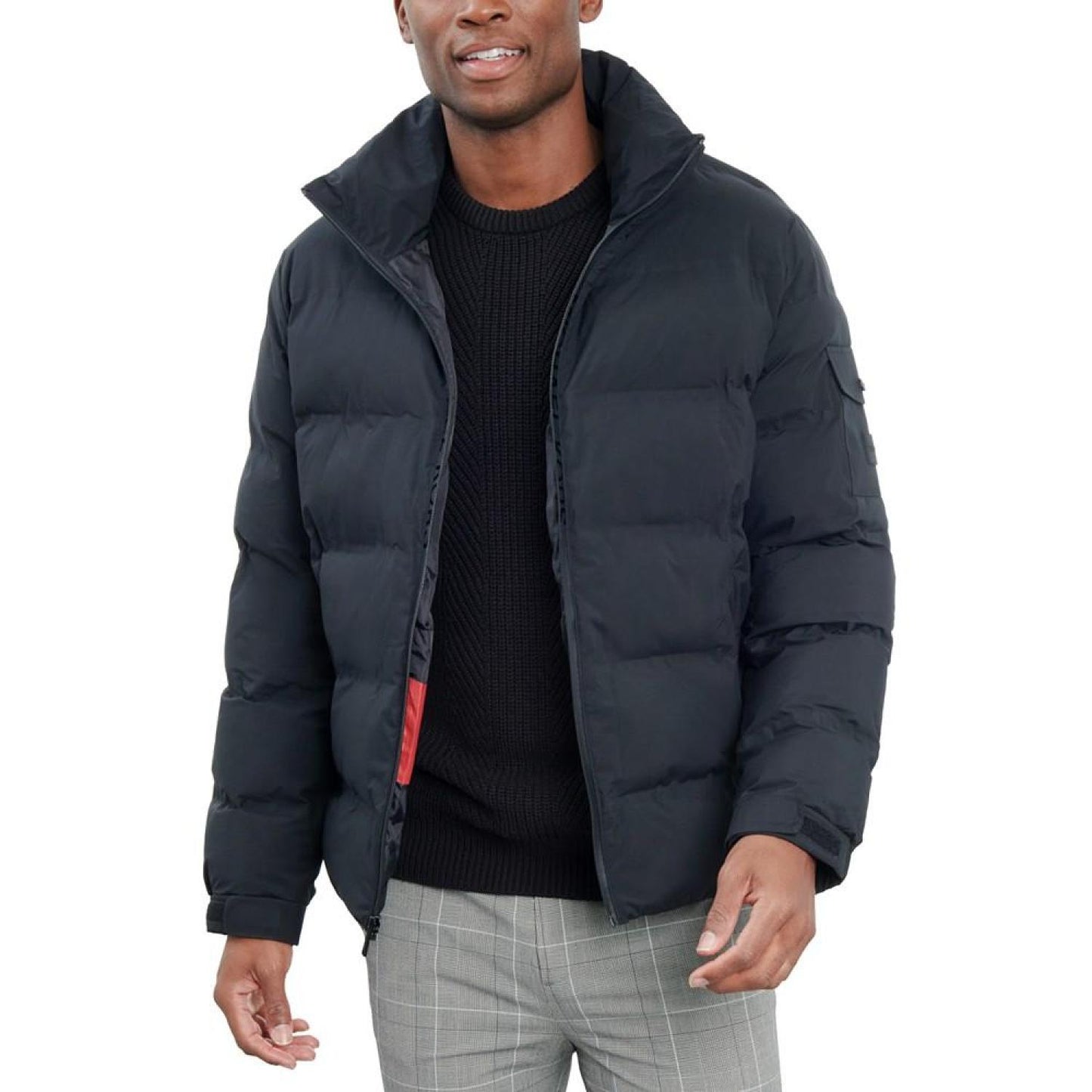 Men's Quilted Full-Zip Puffer Jacket, Created for Macy's