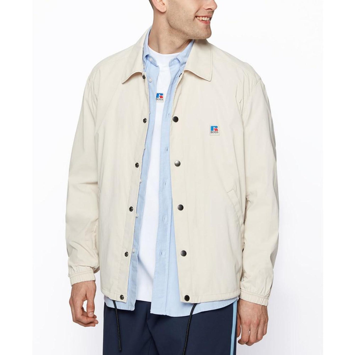 BOSS x Russell Athletic Men's Relaxed-Fit Jacket