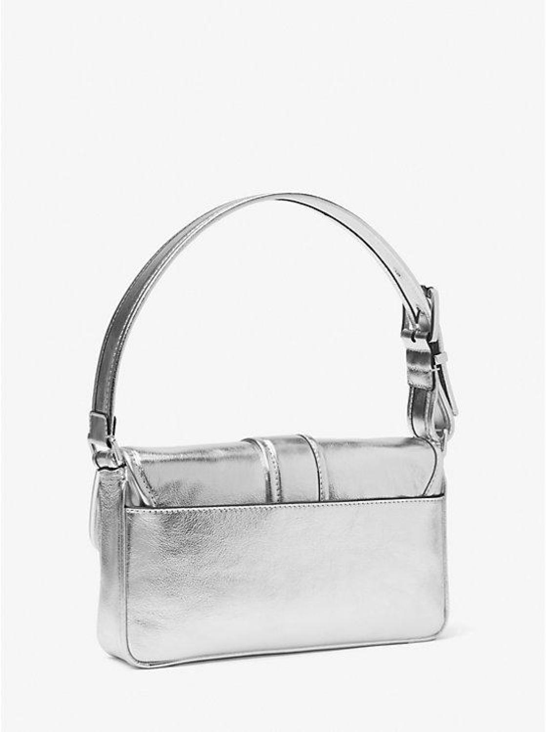 Colby Medium Metallic Leather Shoulder Bag