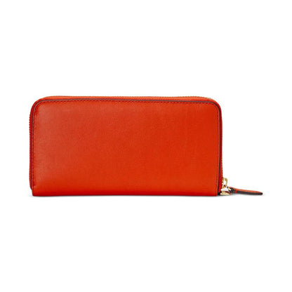 Leather Continental Wristlet