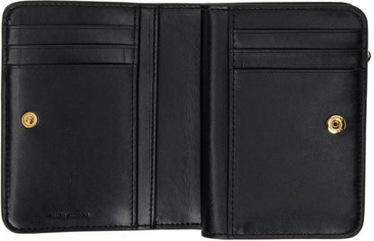 Black 'The J Marc Mini Compact' Wallet