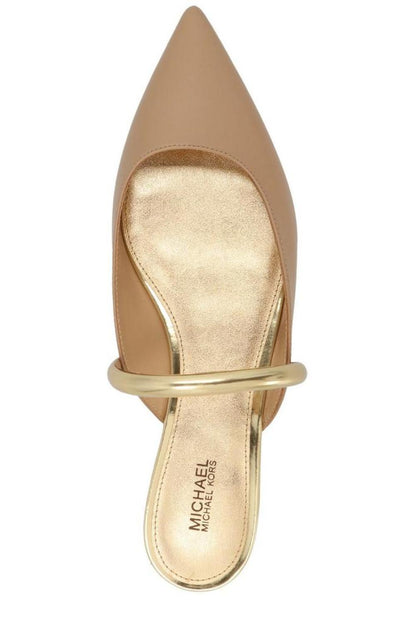 Michael Kors Jessa Pointed Toe Slip-On Flat Shoes