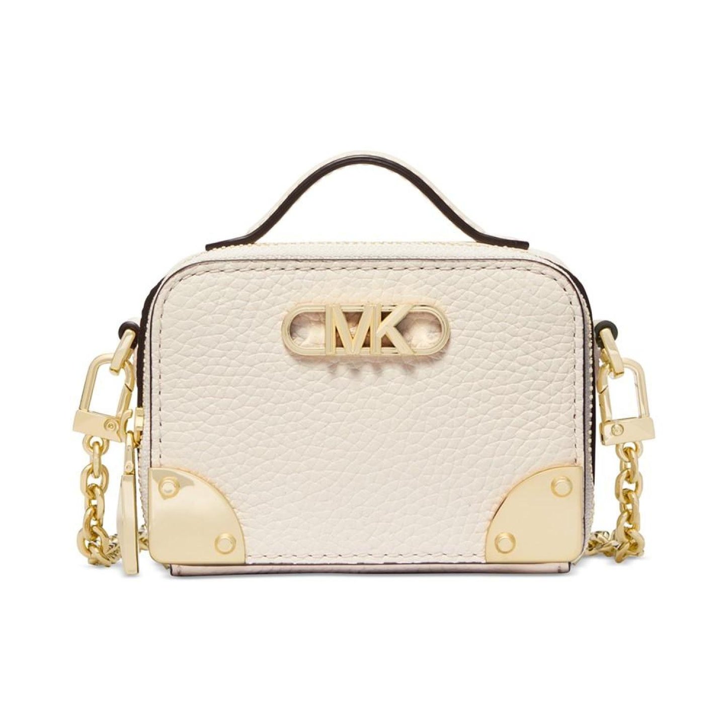 Estelle Mini Leather Trunk Crossbody