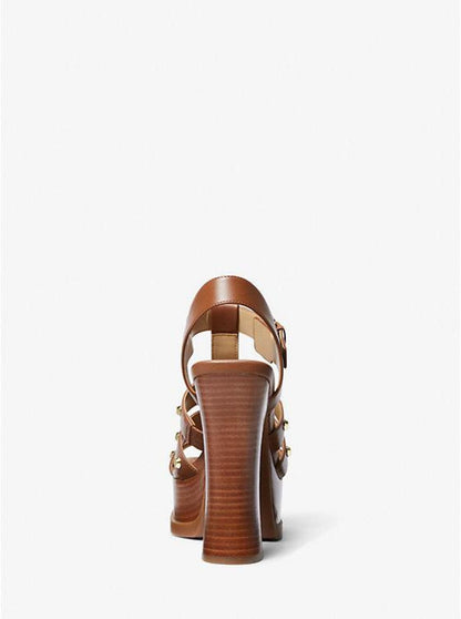 Jagger Studded Leather Platform Sandal