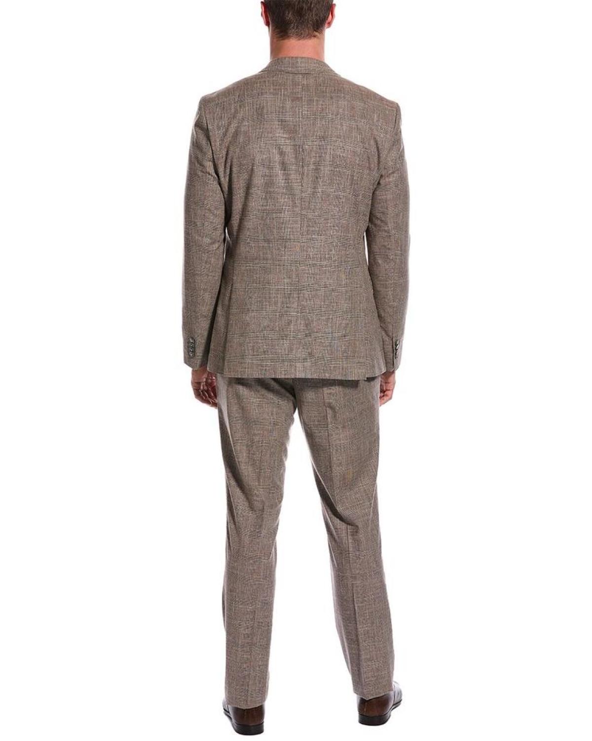 BOSS Hugo Boss 2pc Slim Fit Wool & Linen-Blend Suit