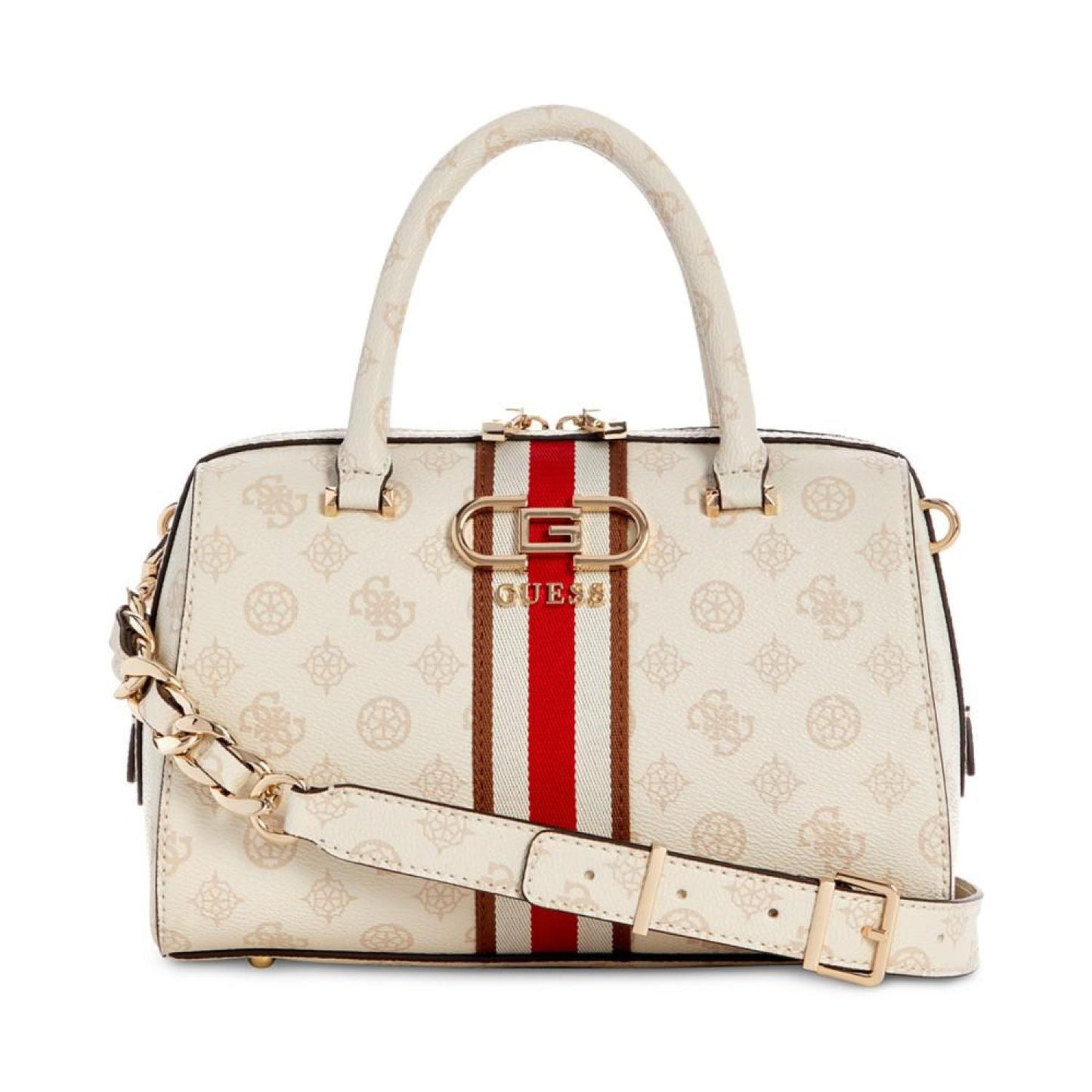 Nelka Monogram Small Box Satchel