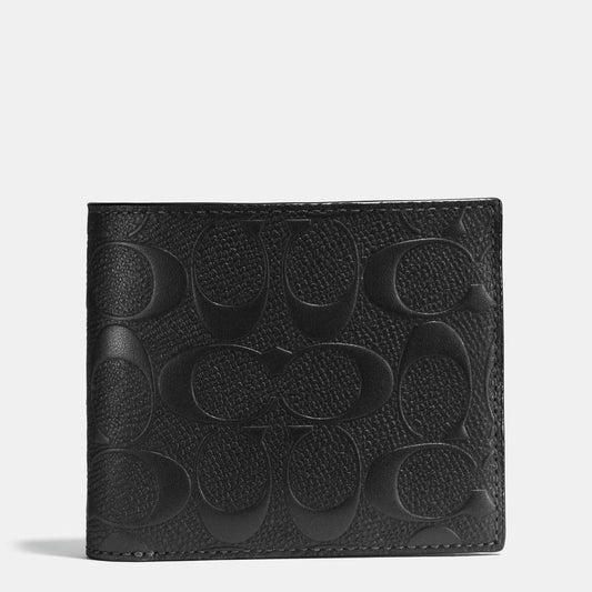 Coach Outlet 3 In 1 Wallet In Signature Leather