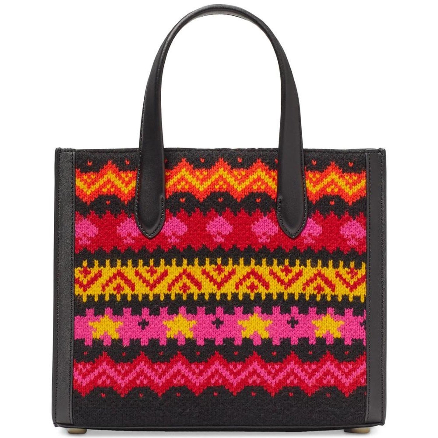 Manhattan Carnival Fair Isle Sweater Knit Tote