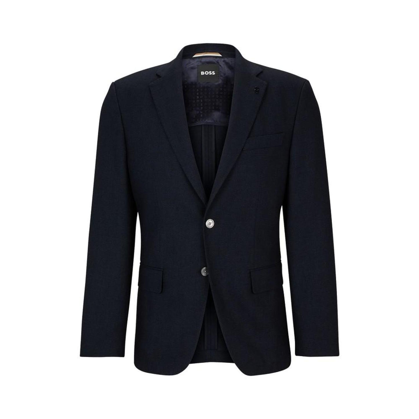 Men's Slim-Fit Herringbone Jacket